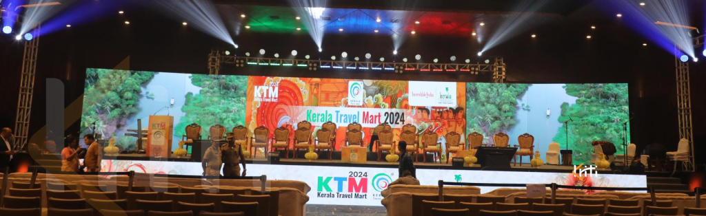 Professional branding banner for Kriti Events