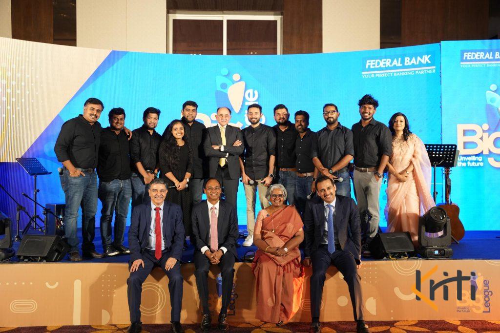 Kriti Events professional team gathered at a corporate awards gala