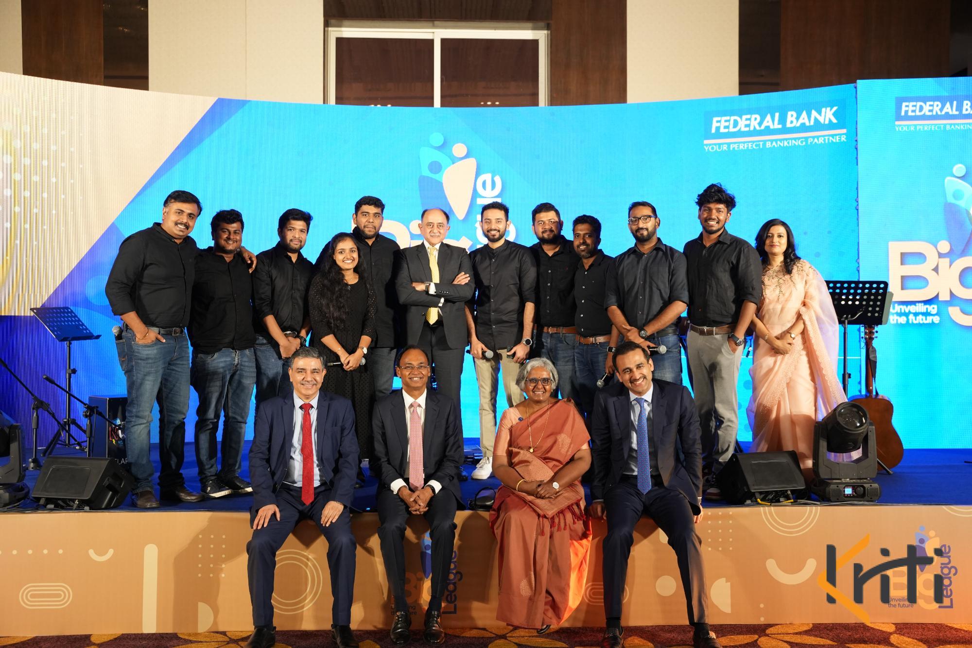Kriti Events professional team gathered at a corporate awards gala