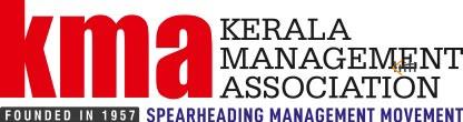 Kerala Management Association KMA logo, a prominent corporate partner for business events managed by Kriti Events in Kochi Kerala
