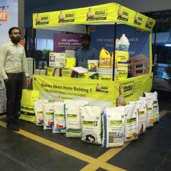 Custom stage branding and production for corporate summit by Kriti Events