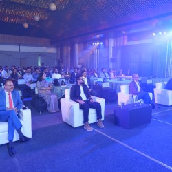 Professional lighting equipment for event stage