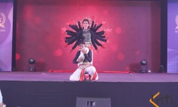 Ambient lighting design and stage aesthetics for a premium gala evening